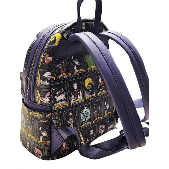 Loungefly x Disney Nightmare Before Christmas Tarot Mini Backpack NWT